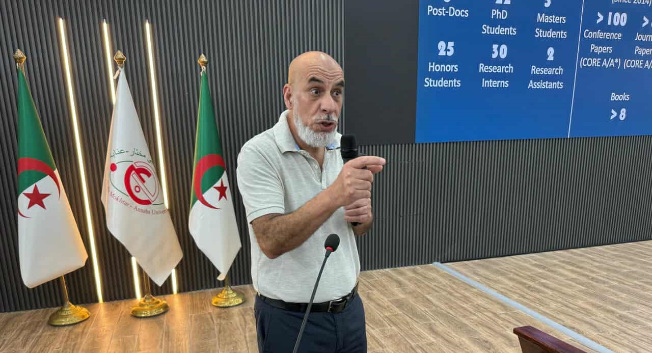 جامعة باجي مختار ترسّخ ريادتها العلمية بمحاضرة نوعية ألقاها البروفيسور بوڨطاية