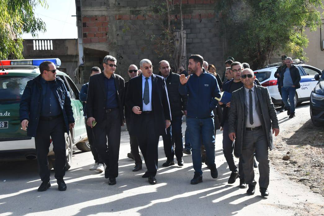 قالمة: متابعة ميدانية لأشغال التهيئة والسكن والمرافق العمومية