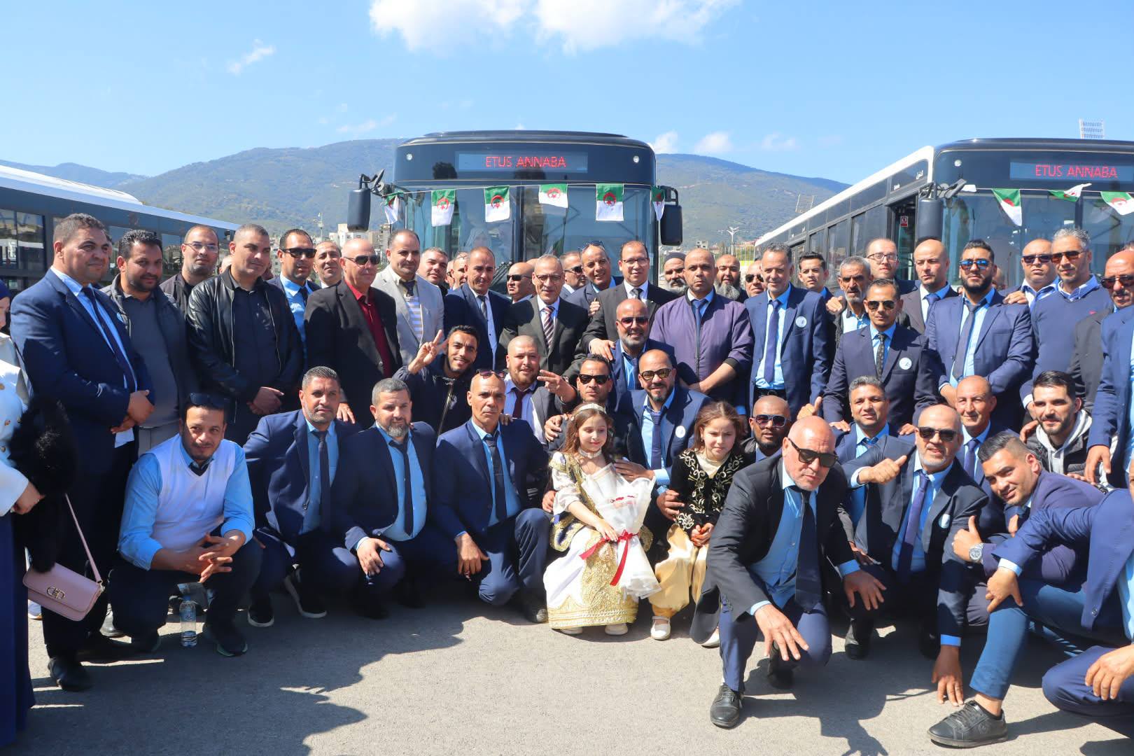 عنابة: دفعة ثانية من الحافلات الجديدة تدخل حيز الخدمة لدعم النقل الحضري