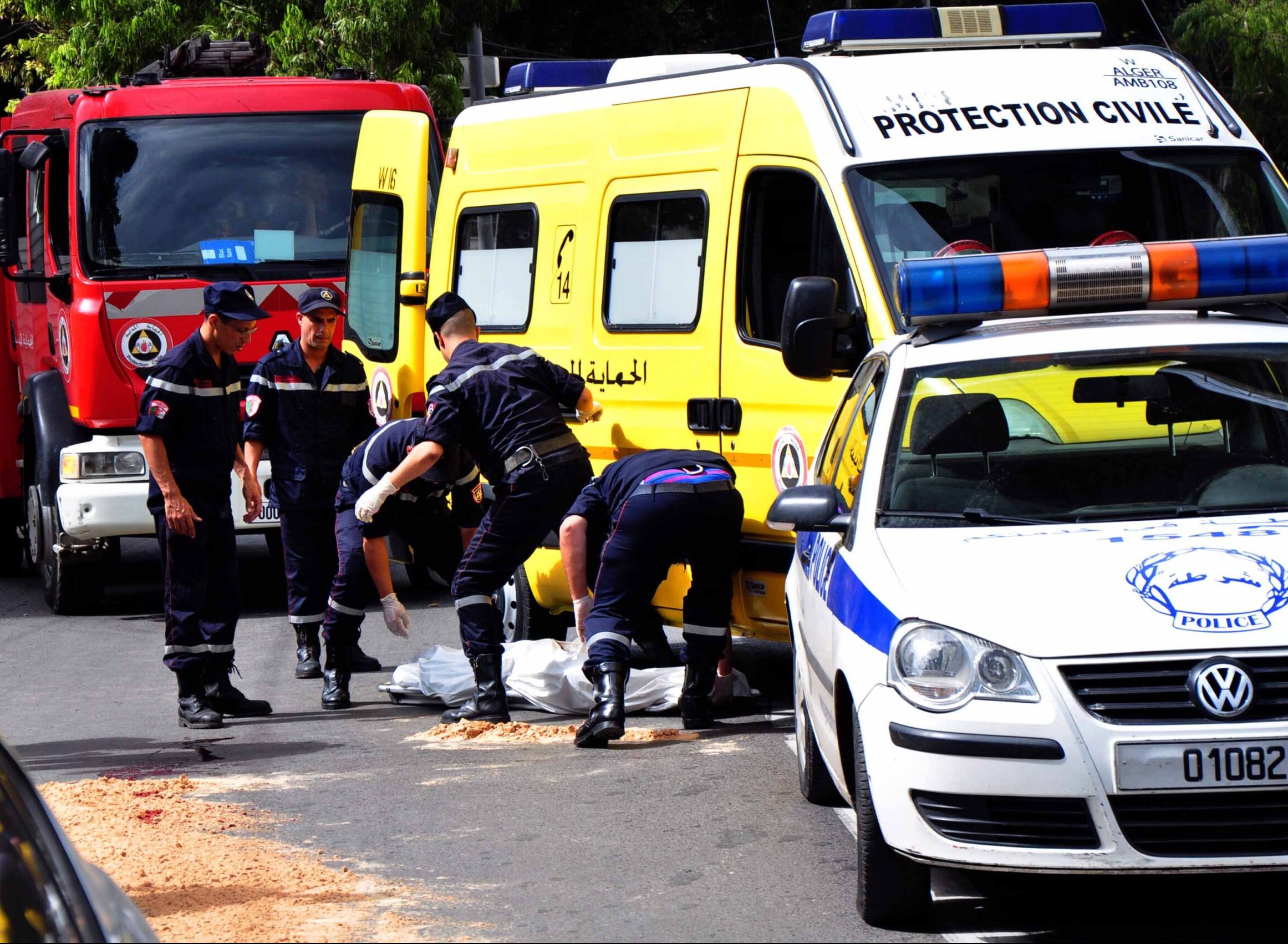 وهران: مصرع خمسيني بعد اصطدام سيارته بعمود كهربائي