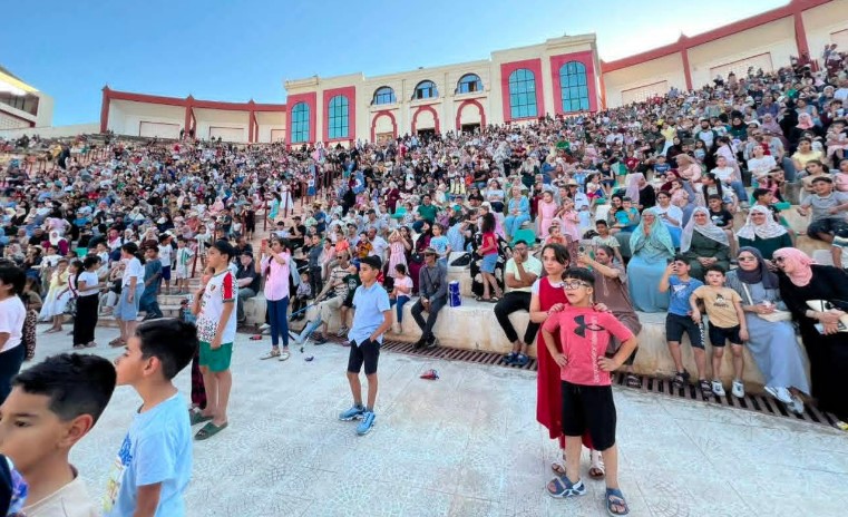 البويرة: 3000 طفل يصنعون عرسًا استثنائيًا في افتتاح الاحتفال باليوم العالمي للطفولة